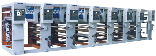 Rotogravure printing press