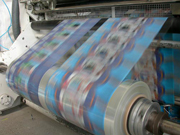 Flexographic printing machine 